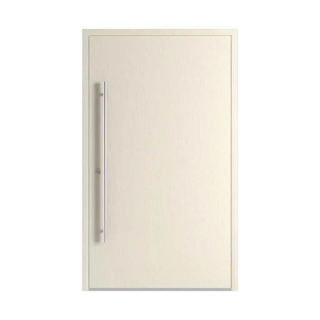 Creamy entry-doors models dindecor model-6129  