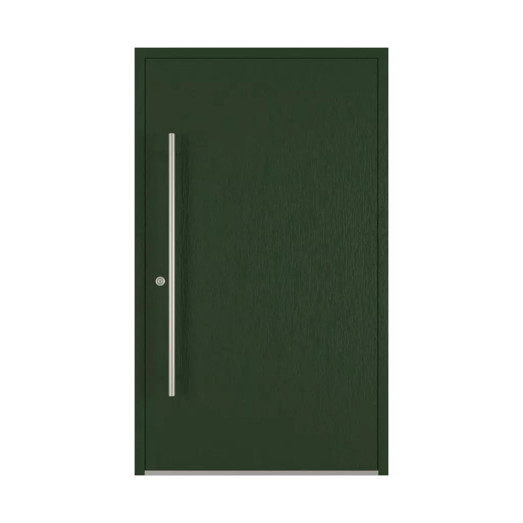 Dark green entry-doors models cdm model-42  