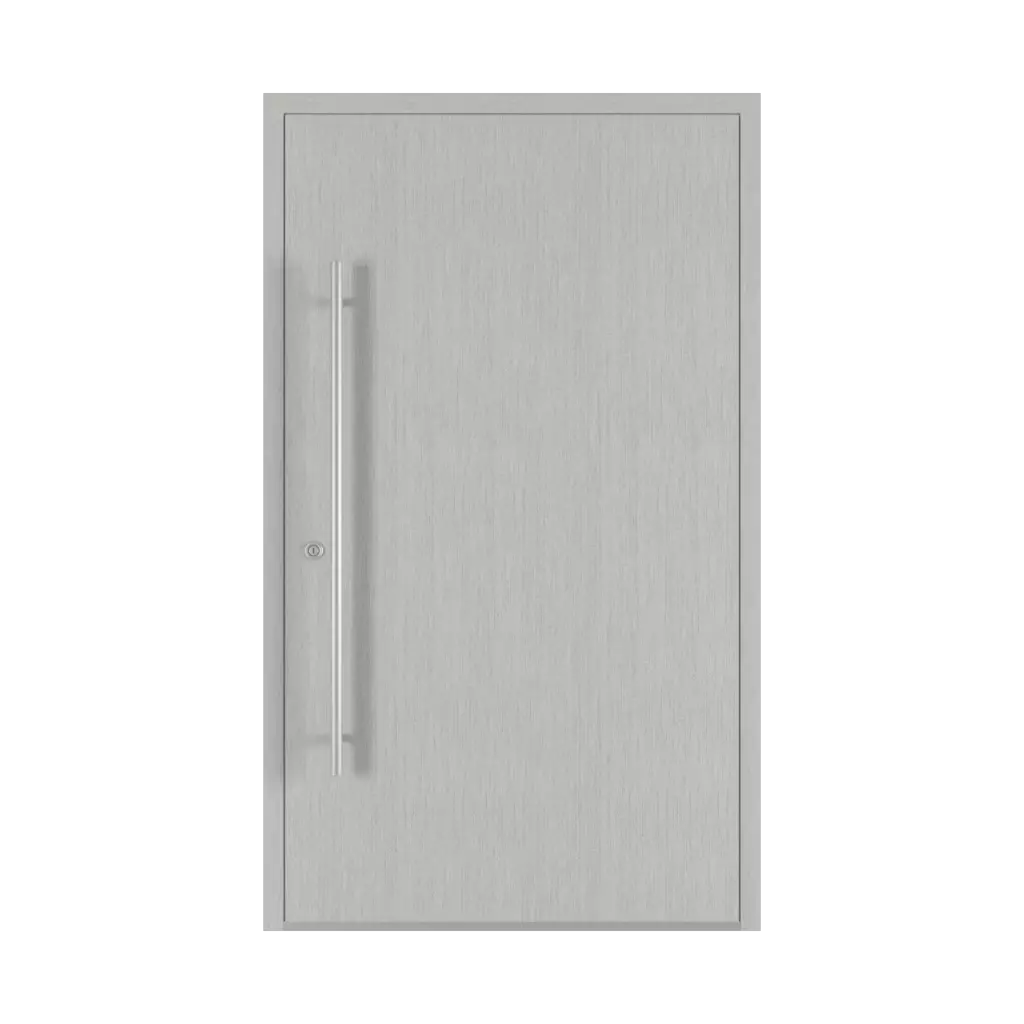 Metbrush aluminium entry-doors models dindecor sk01-beton  