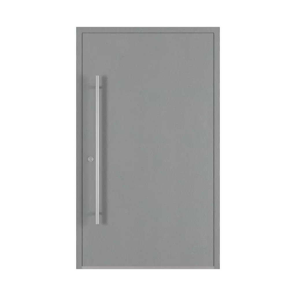 Window gray aludec entry-doors models dindecor sk01-beton  