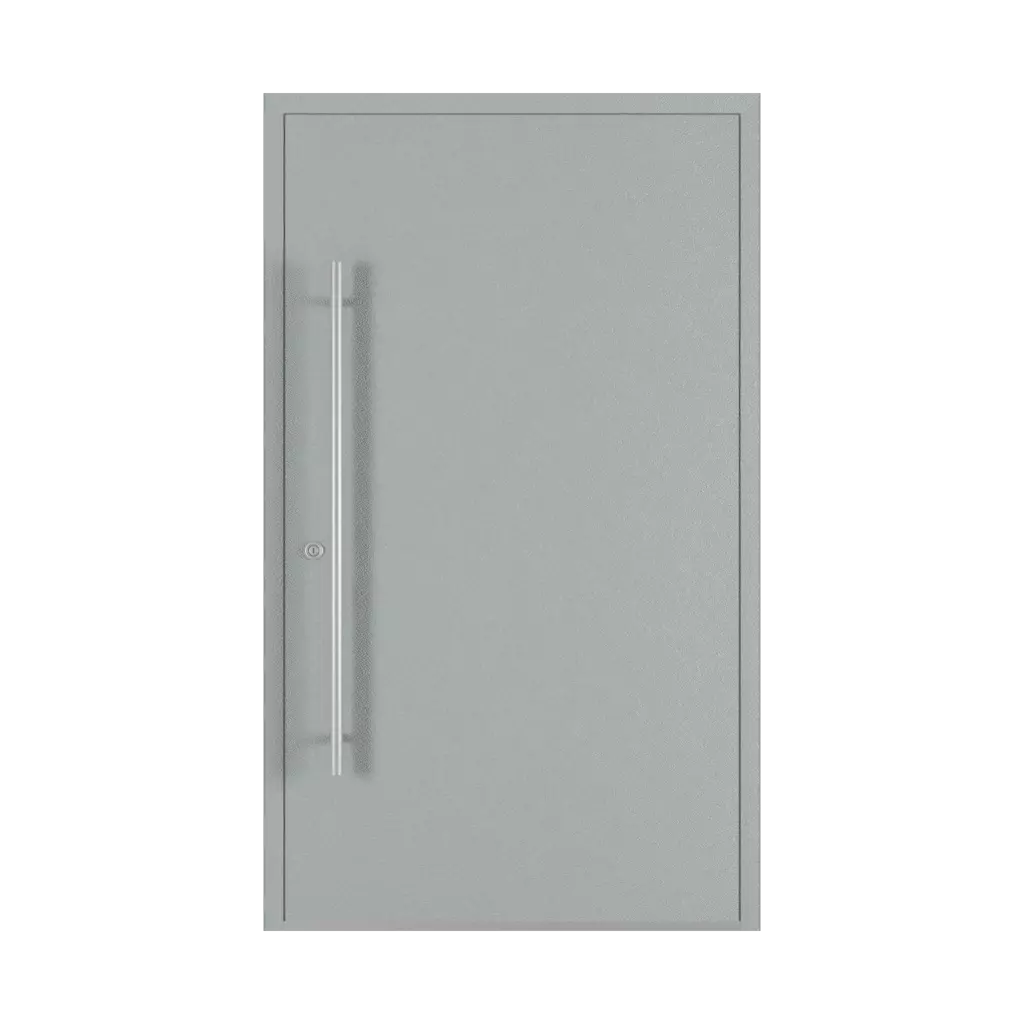 Gray entry-doors models dindecor sk06-grey  