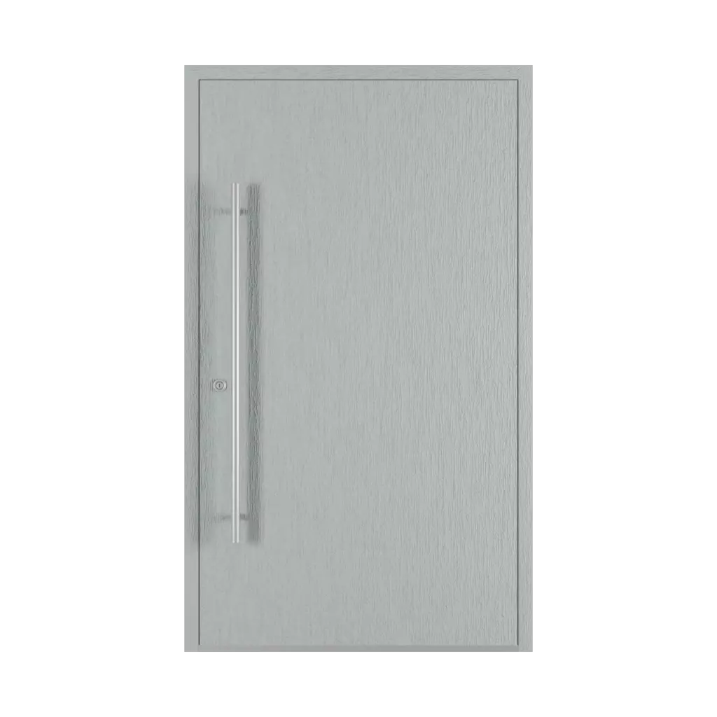Textured gray entry-doors models dindecor be01  