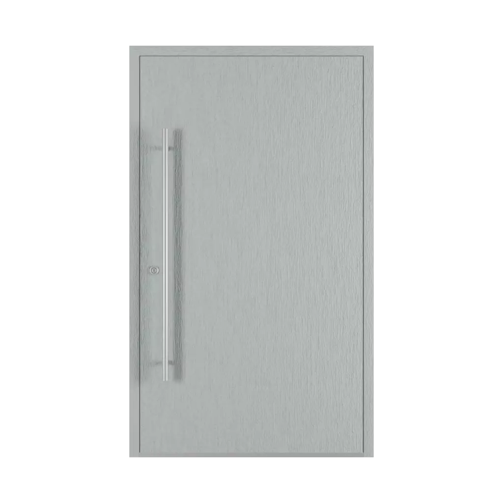 Textured gray entry-doors models dindecor 6120-pwz  