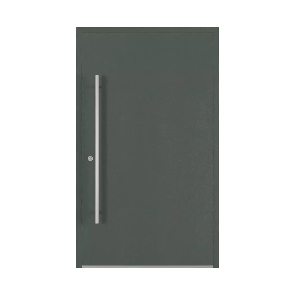 Aludec gray basalt entry-doors models dindecor be01  