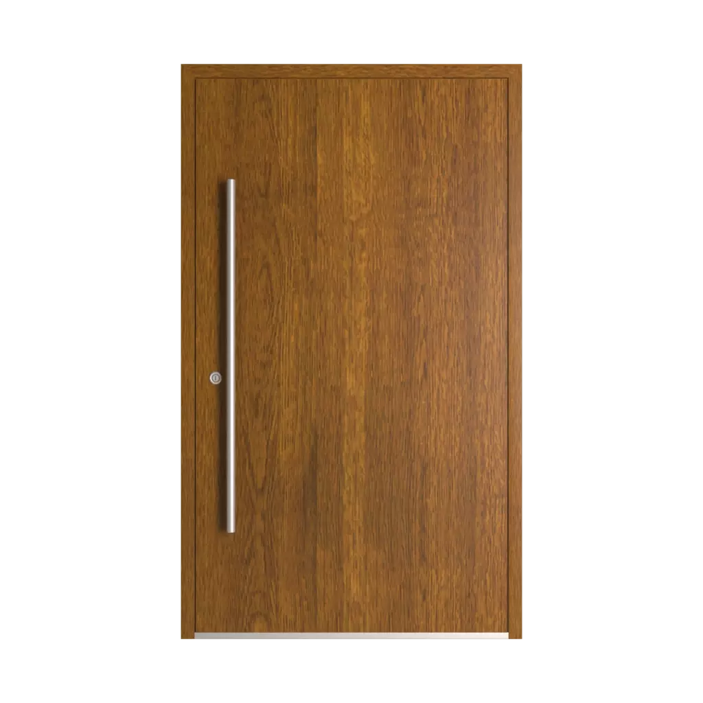 Golden oak ✨ products aluminum-entry-doors    