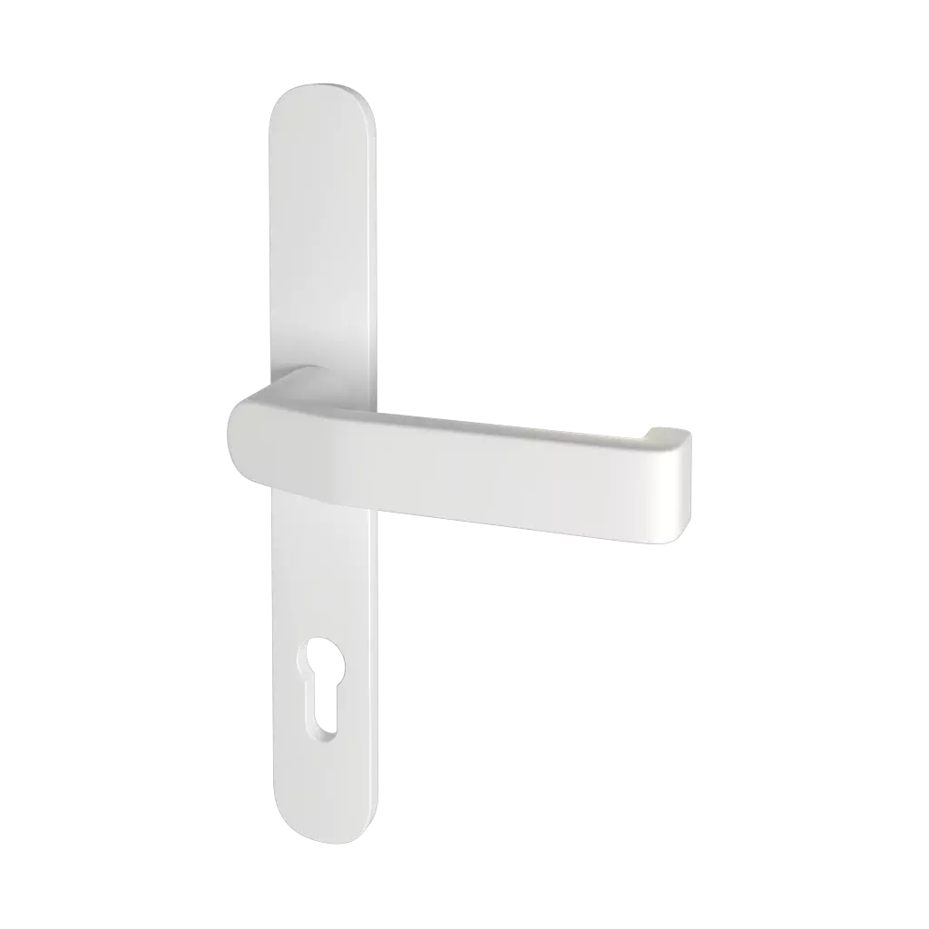 White entry-doors door-accessories handles handle-370900 