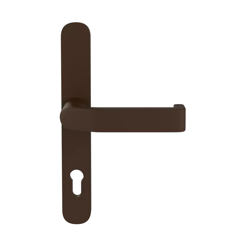 Brown entry-doors door-accessories handles handle-370900 brown 