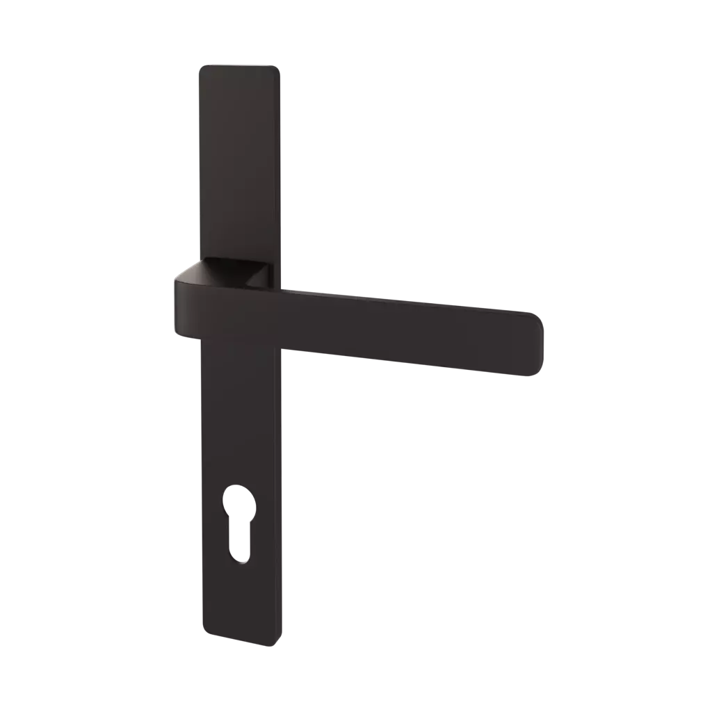 Black entry-doors door-accessories handles handle-h6s2-s5s34 interior