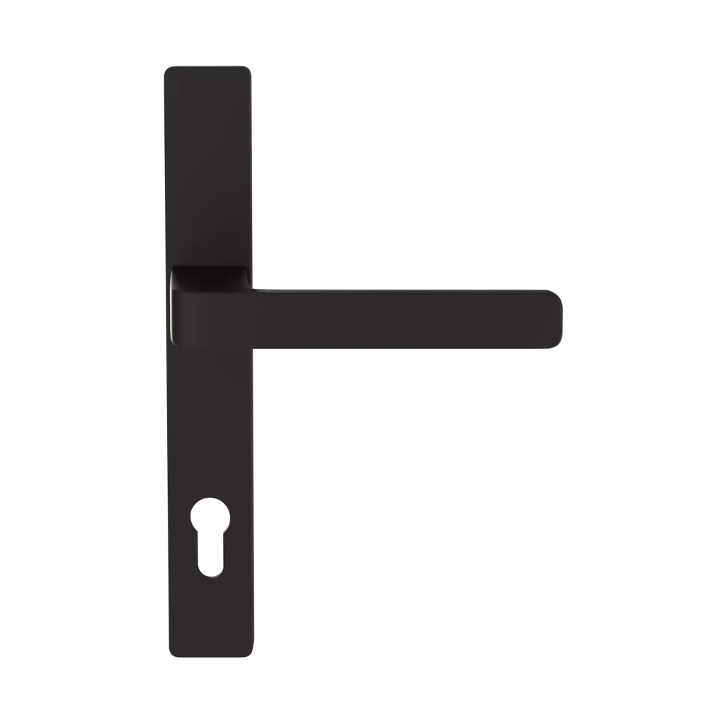 Black entry-doors door-accessories handles handle-h6s2-s5s34 black 