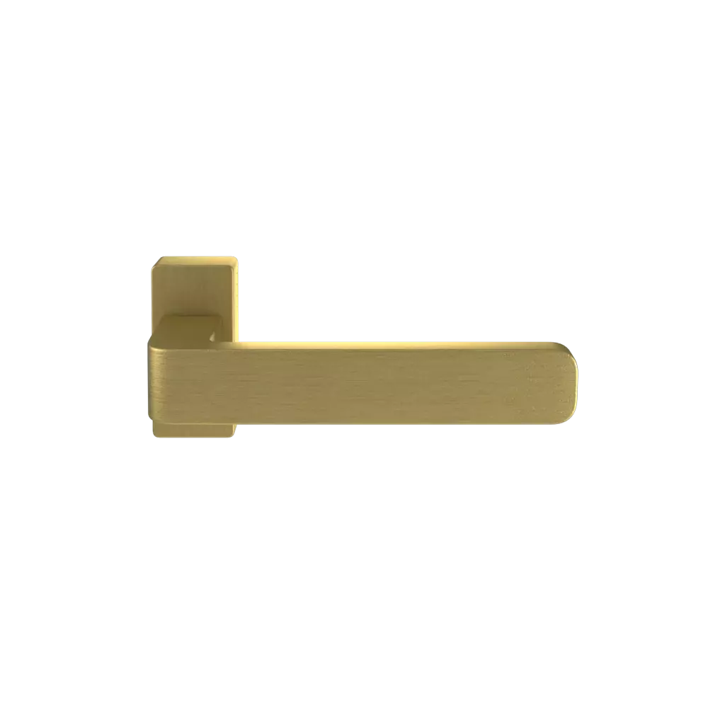 Gold entry-doors door-accessories handles lava gold 