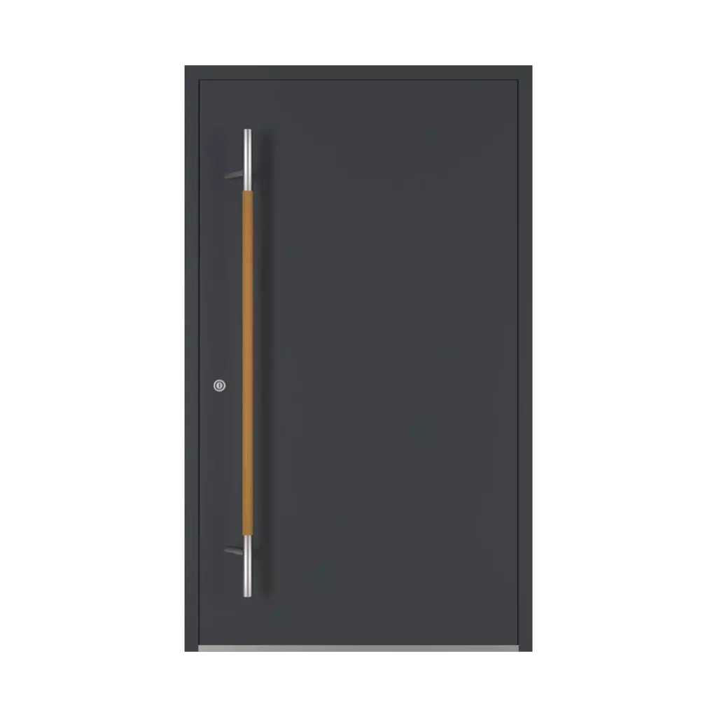 Rustic oak entry-doors door-accessories pull-handles pd-134 interior