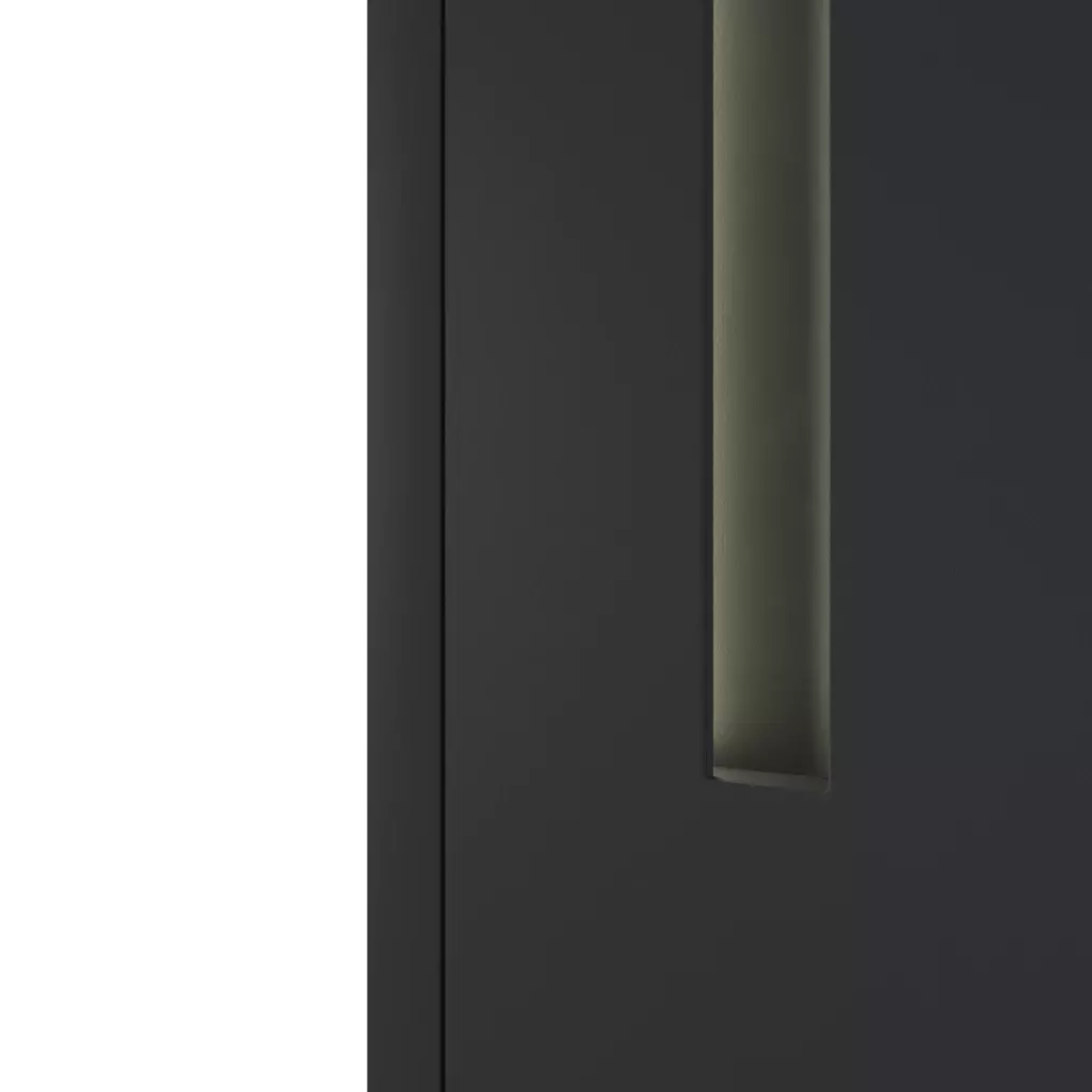 Warm white entry-doors door-accessories pull-handles electronics-in-pull-handles 