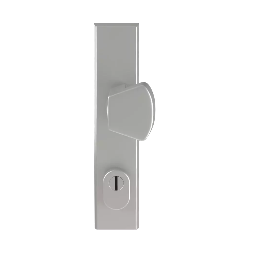 Silver F1 entry-doors door-accessories door-knobs odin silver-f1 