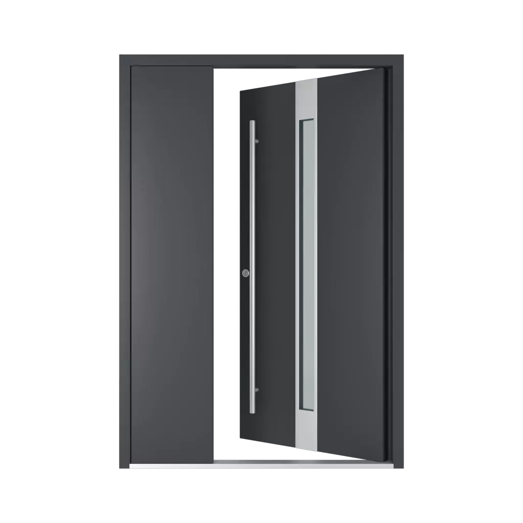 Left opening inwards entry-doors models dindecor model-6129  