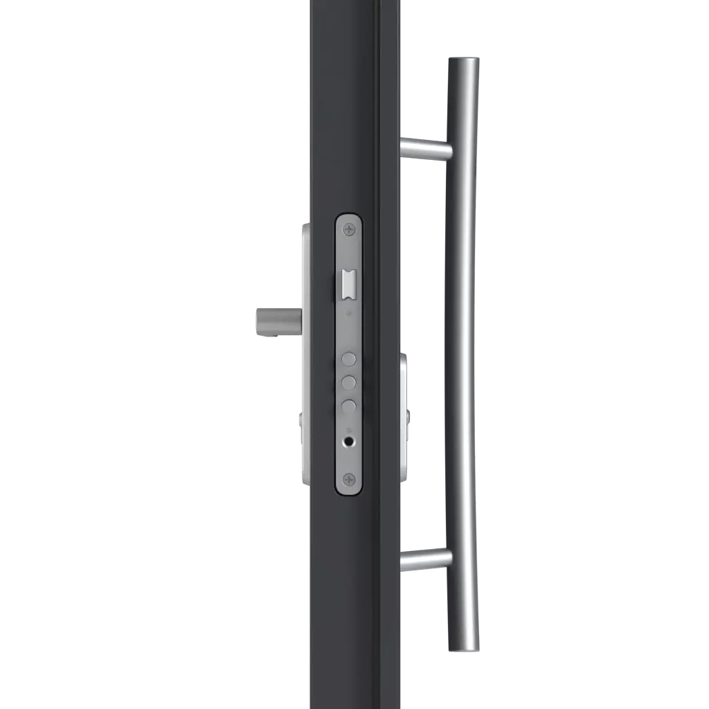Handle/pull handle entry-doors models dindecor 6132-black  