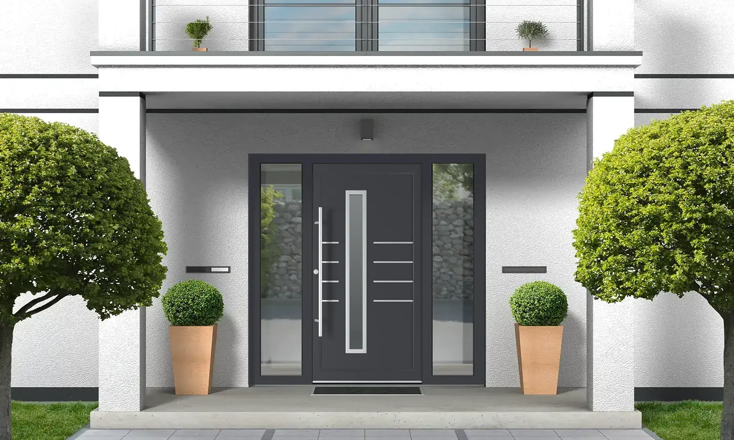 6011 PVC entry-doors models dindecor 6011-pvc  