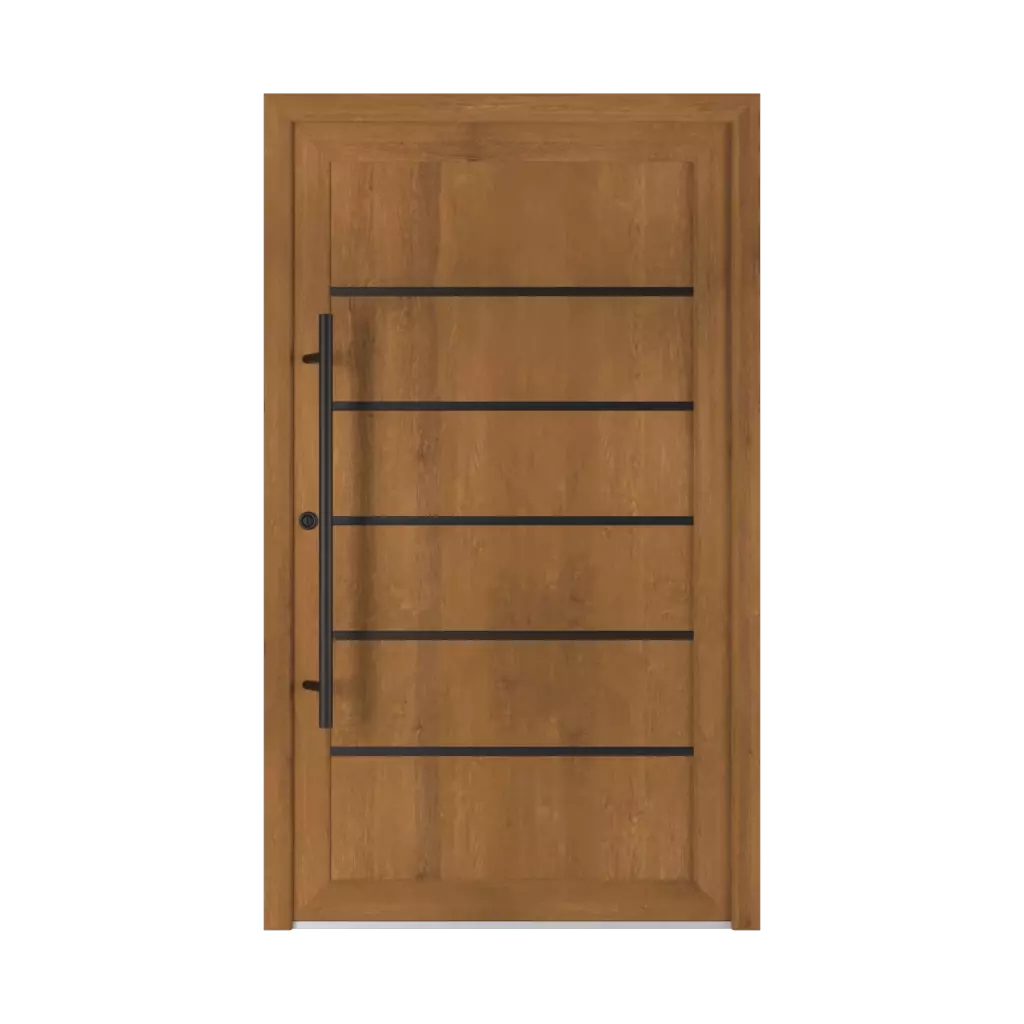 6013 PVC Black entry-doors models dindecor 6013-pvc-black  