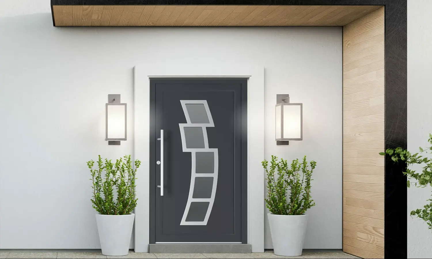 6021 PVC entry-doors models dindecor 6021-pvc  