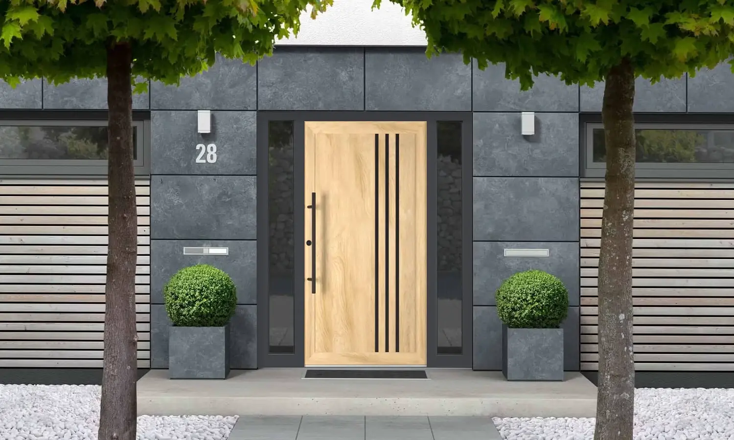 6029 PVC Black entry-doors models dindecor 6029-pvc-black  