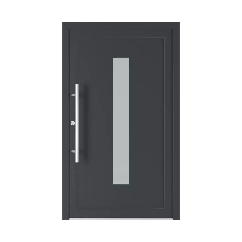 6030 PVC entry-doors models glazed 