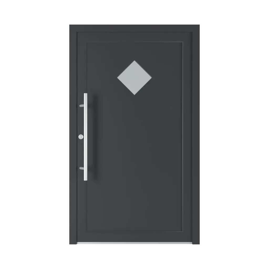 6032 PVC entry-doors models glazed 