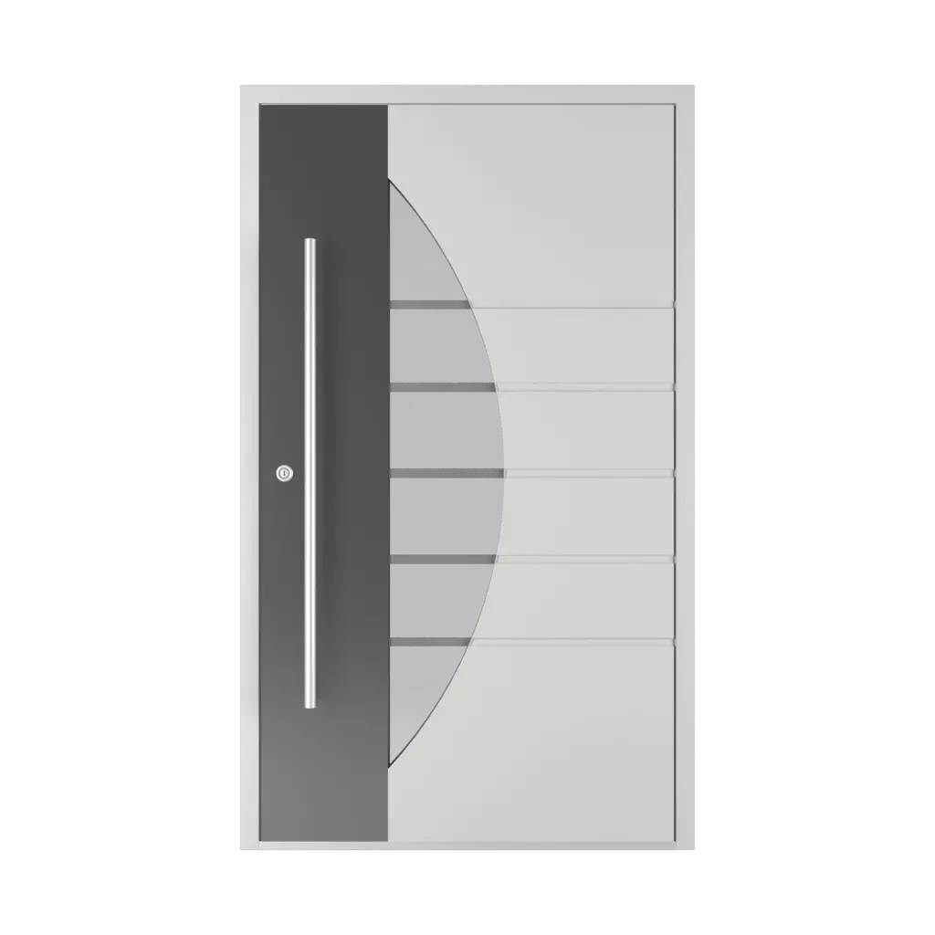 Model 6112 BS entry-doors models aluminum 