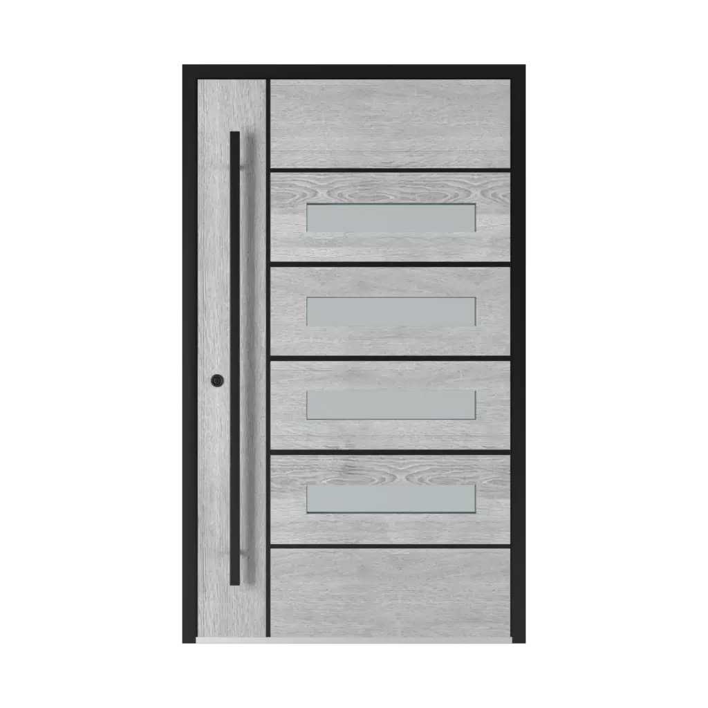 5007 Black products aluminum-entry-doors    