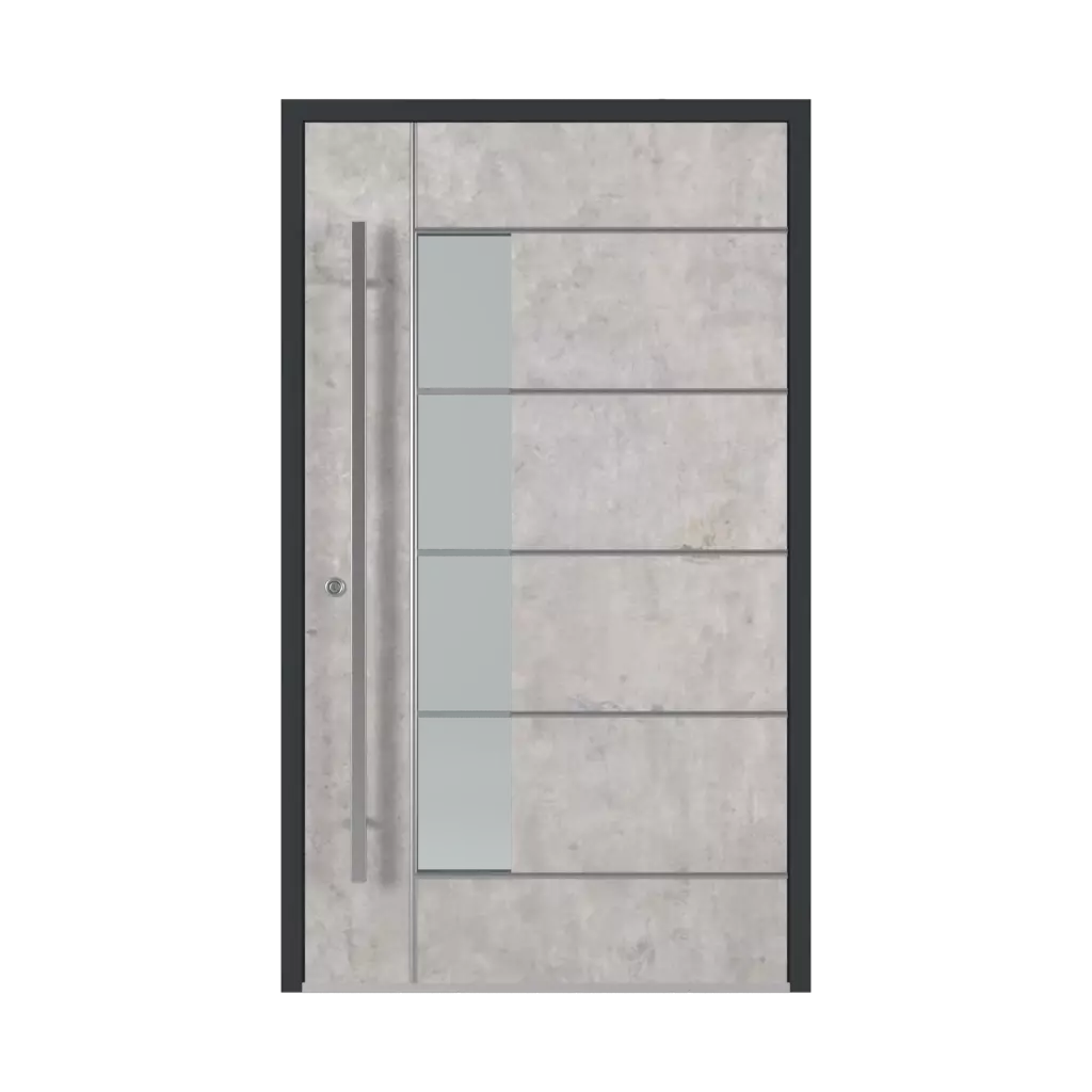 SK04 Beton 🏆 entry-doors models aluminum 