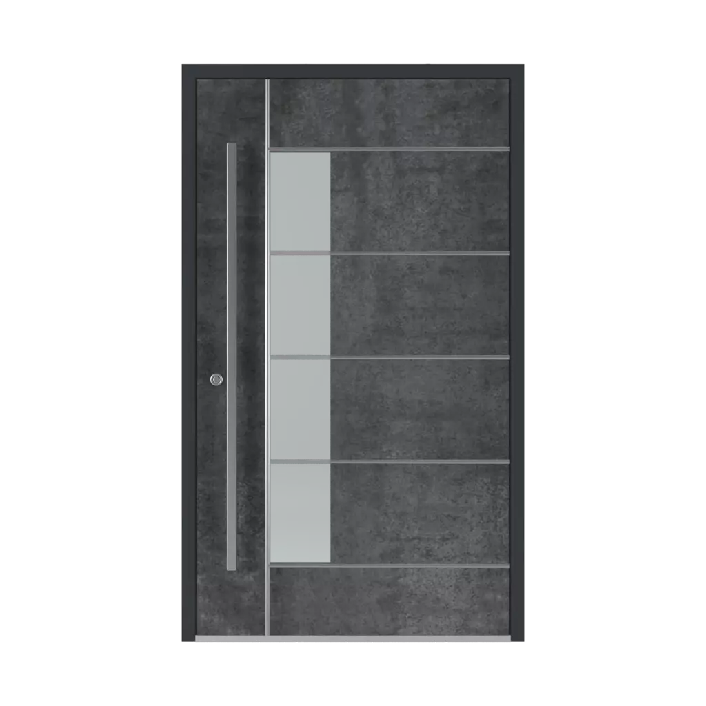 SK04 Grey 🏆 entry-doors models aluminum 