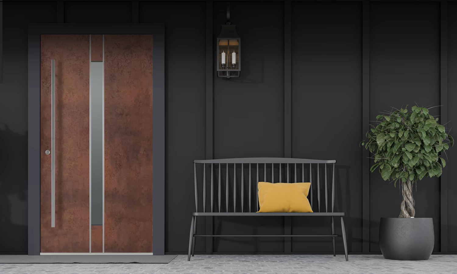 SK05 Corten 🏆 entry-doors models dindecor sk05-corten  