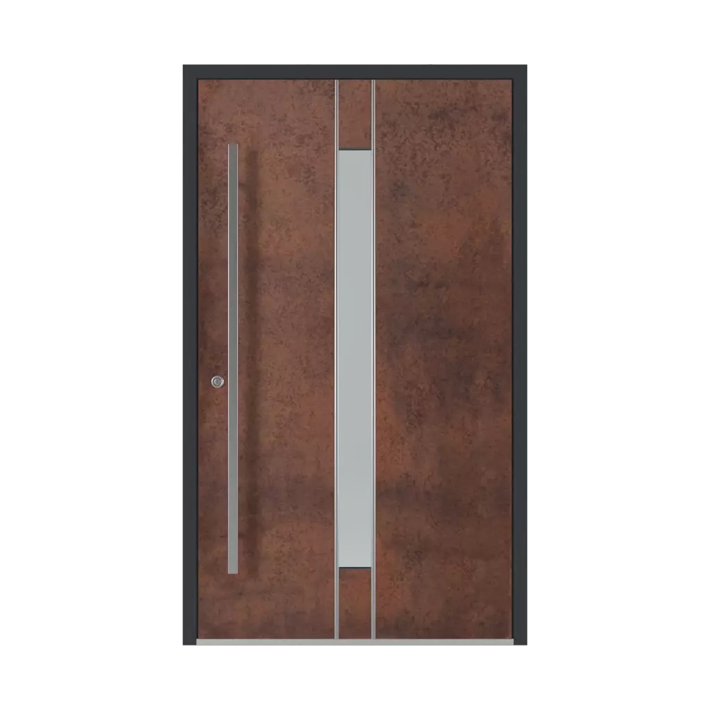 SK05 Corten 🏆 entry-doors models aluminum 