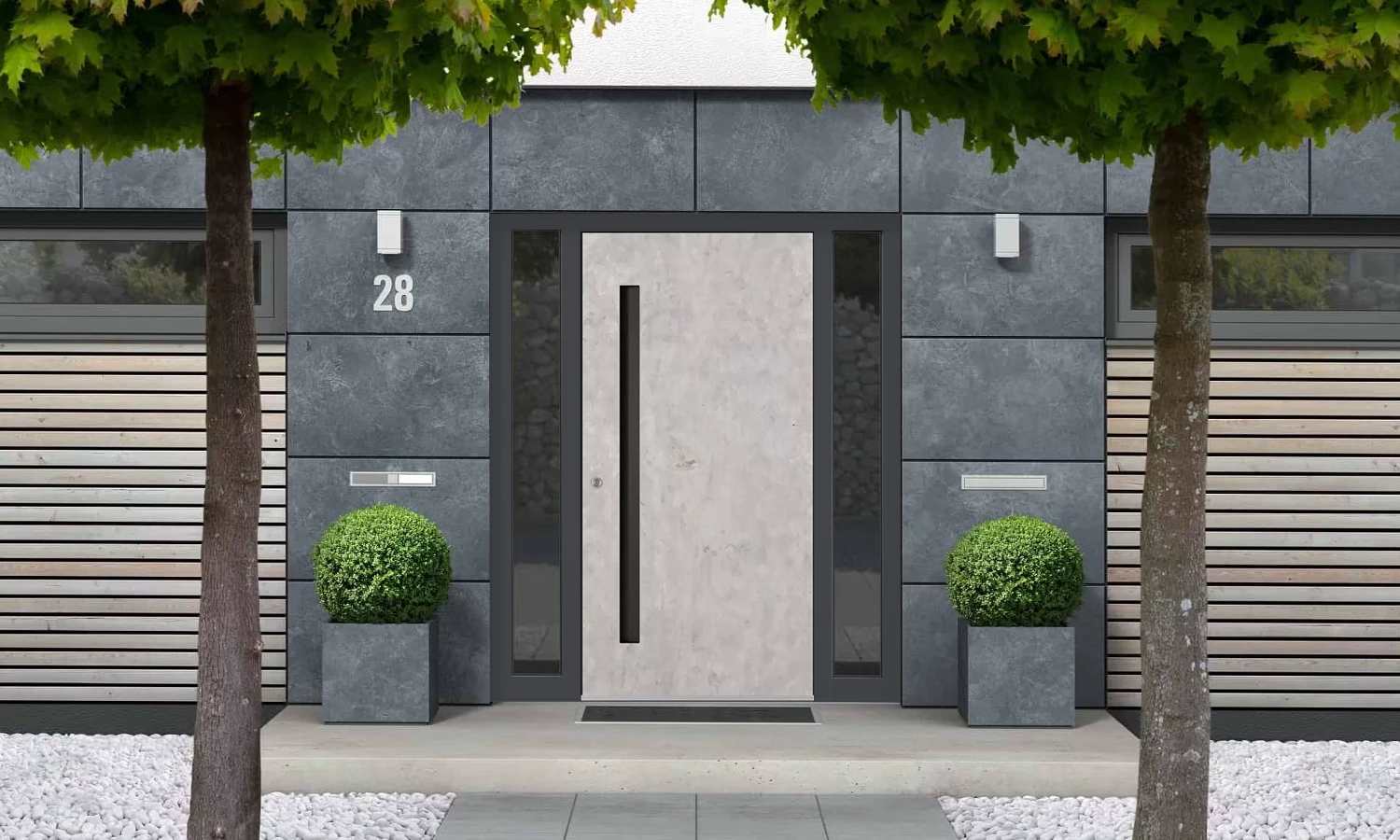 SK06 Beton 🏆 entry-doors models dindecor sk06-beton  