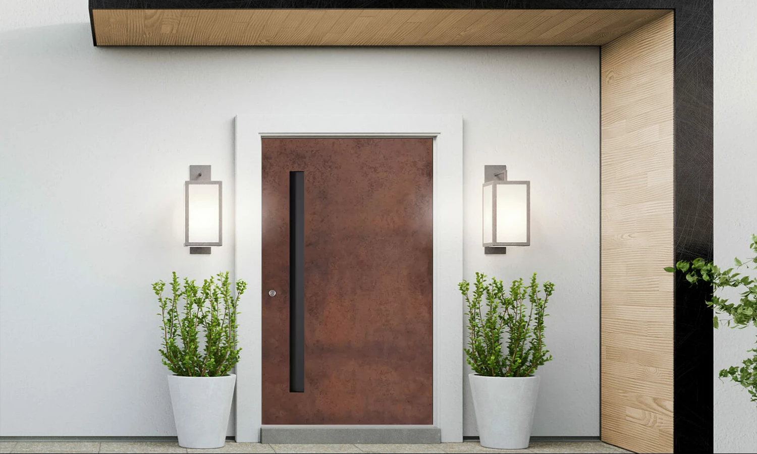 SK06 Corten 🏆 entry-doors models dindecor sk06-corten  