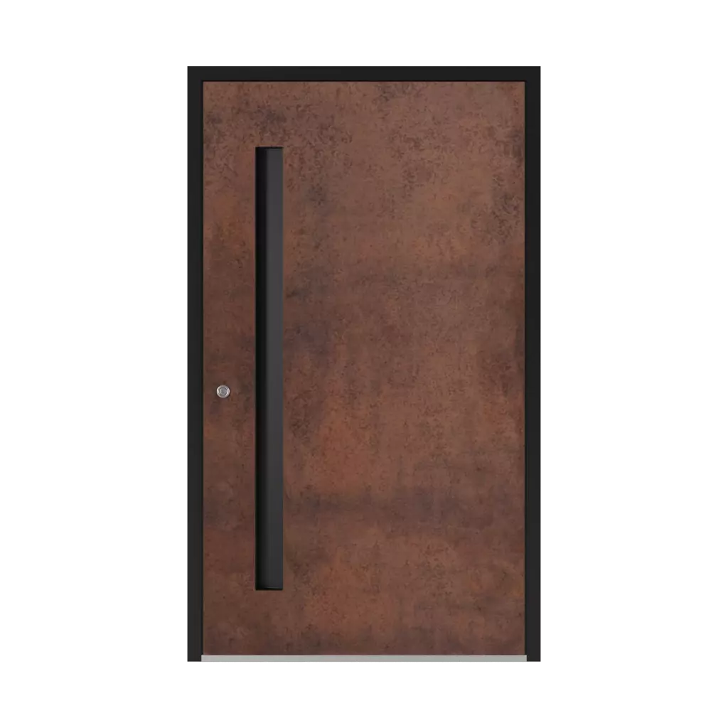 SK06 Corten 🏆 products aluminum-entry-doors    