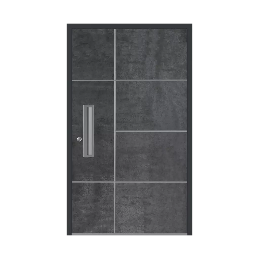 SK01 Grey 🏆 entry-doors models full 