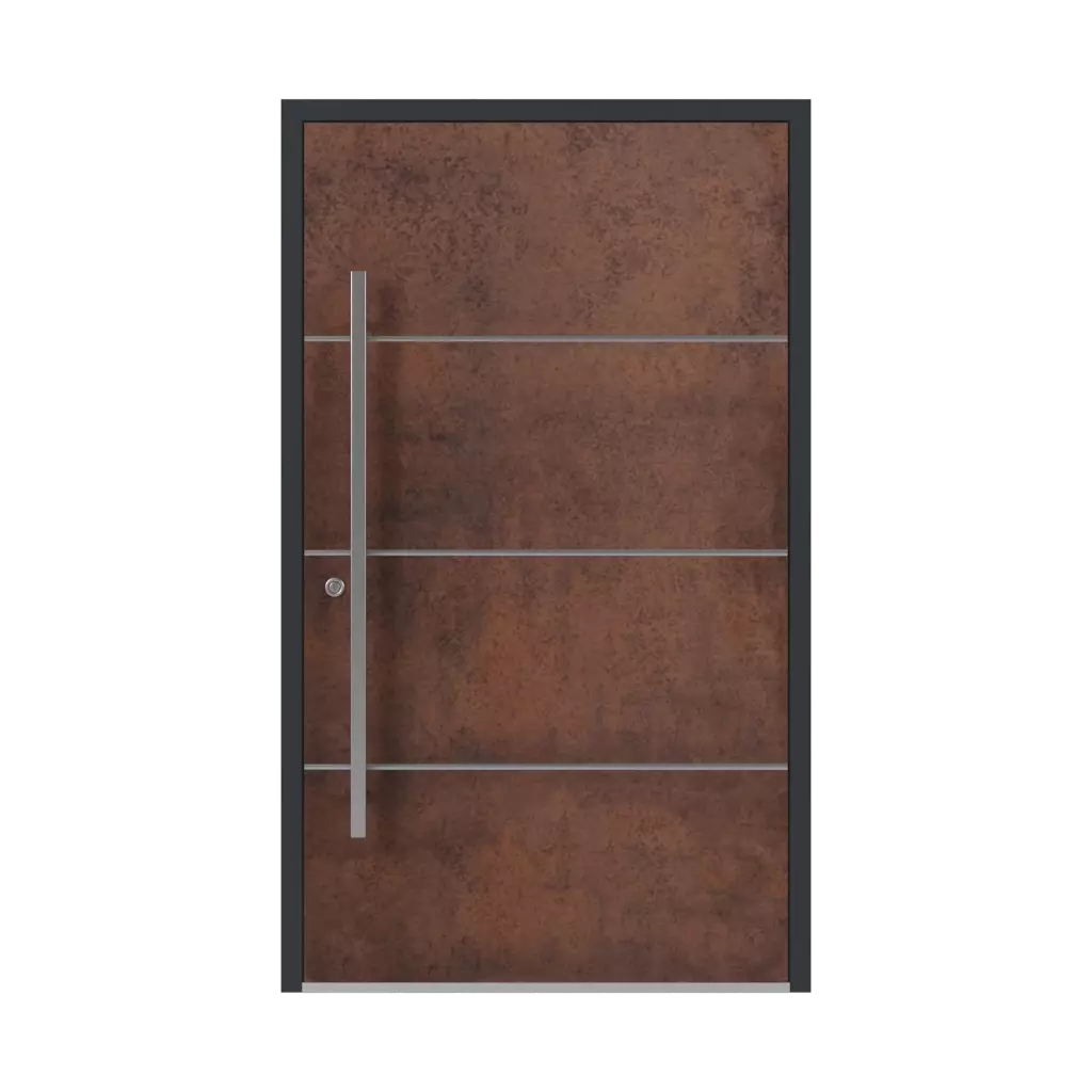 SK03 Corten 🏆 entry-doors models dindecor 