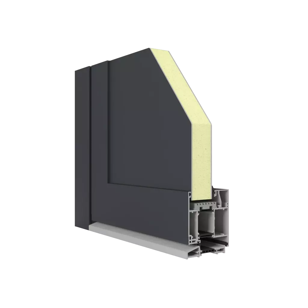 Batch fill entry-doors door-production-materials aluminum batch-fill  