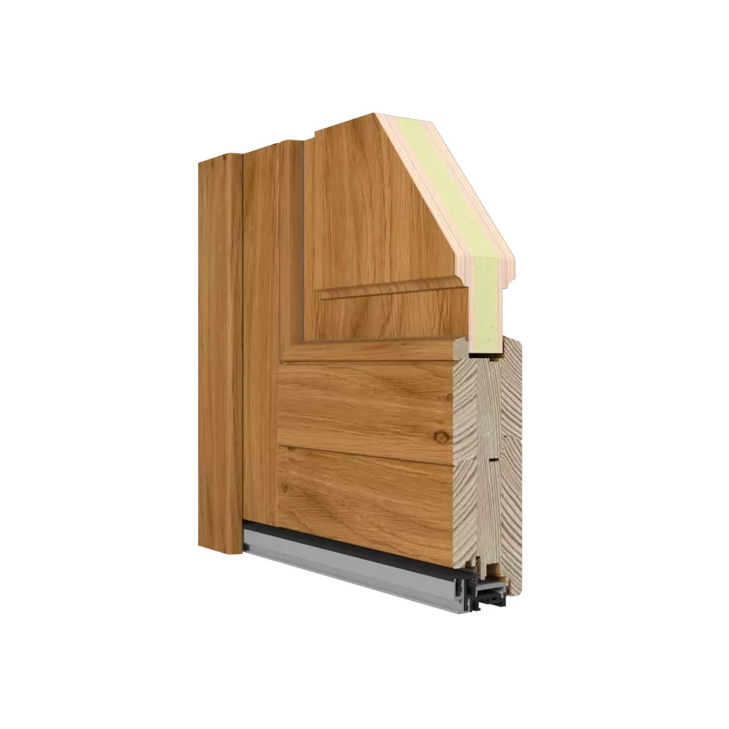 Frame filling entry-doors door-production-materials wood frame-filling  