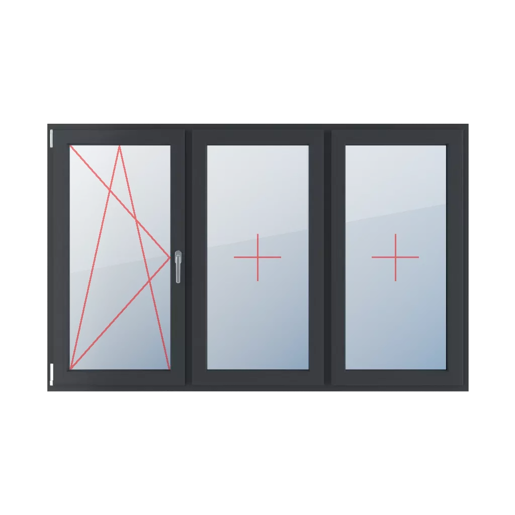 Tilt and turn left, fixed glazing in the wing windows types-of-windows triple-leaf symmetrical-division-horizontally-33-33-33 tilt-and-turn-left-fixed-glazing-in-the-wing 