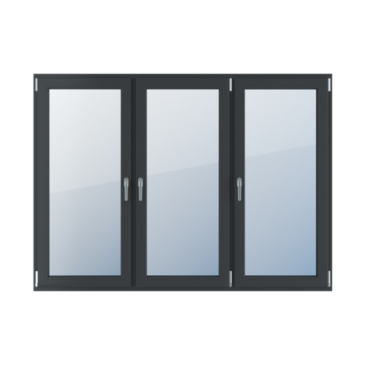 Symmetrical division horizontally 33-33-33 windows types-of-windows triple-leaf symmetrical-division-horizontally-33-33-33  