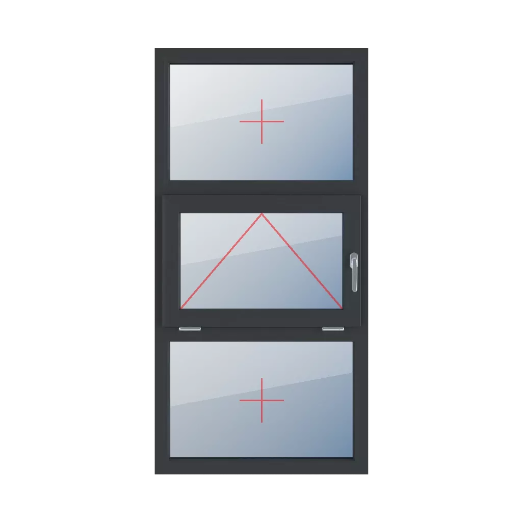 Fixed glazing in the frame, tiltable with a handle on the right, fixed glazing in the frame windows types-of-windows triple-leaf vertical-symmetrical-division-33-33-33 fixed-glazing-in-the-frame-tiltable-with-a-handle-on-the-right-fixed-glazing-in-the-frame 