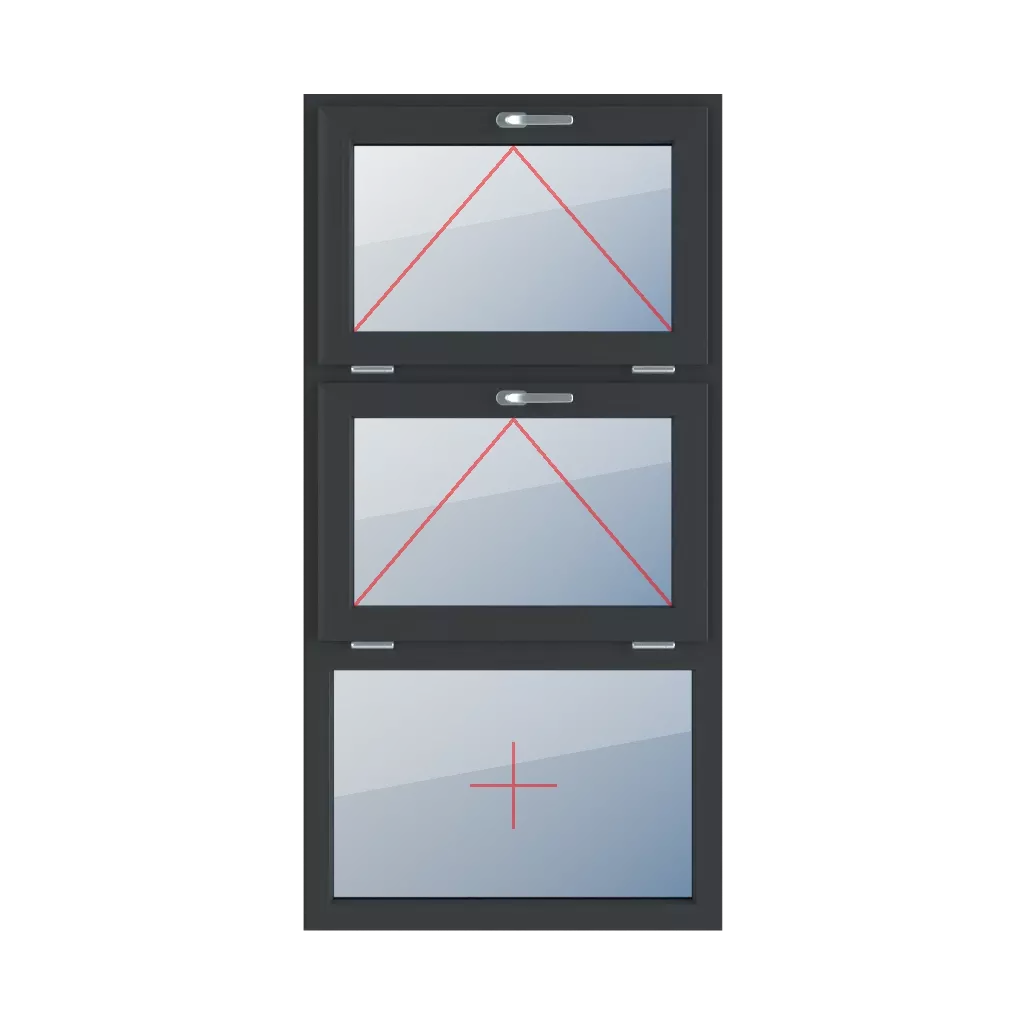 Tilt with a handle at the top, tilt with a handle at the top, fixed glazing in the frame windows types-of-windows triple-leaf vertical-symmetrical-division-33-33-33 tilt-with-a-handle-at-the-top-tilt-with-a-handle-at-the-top-fixed-glazing-in-the-frame 