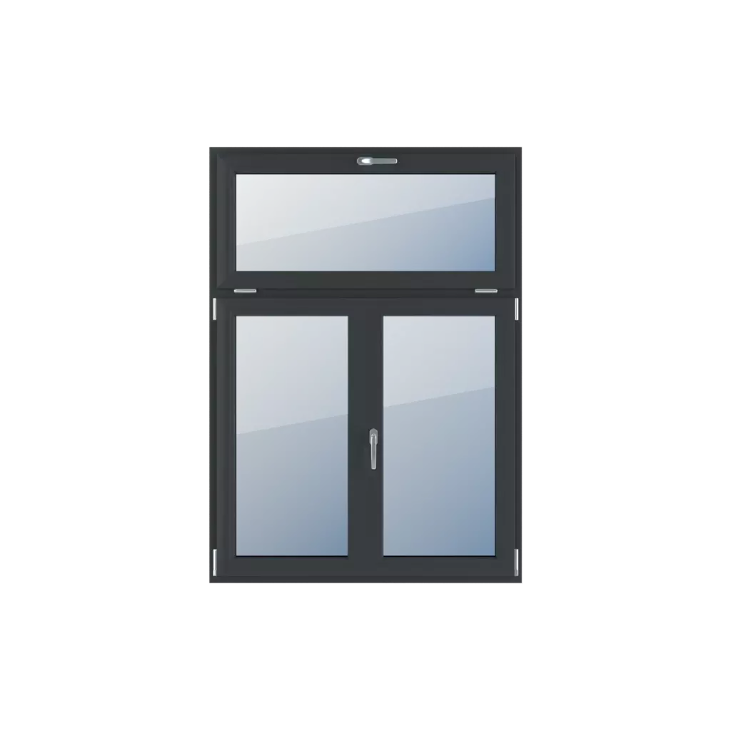 Vertical asymmetric division 30-70 with a movable mullion windows types-of-windows triple-leaf vertical-asymmetric-division-30-70-with-a-movable-mullion  