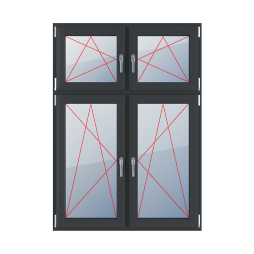 Tilt & turn left, right turn & tilt windows types-of-windows four-leaf vertical-asymmetric-division-30-70 tilt-turn-left-right-turn-tilt 