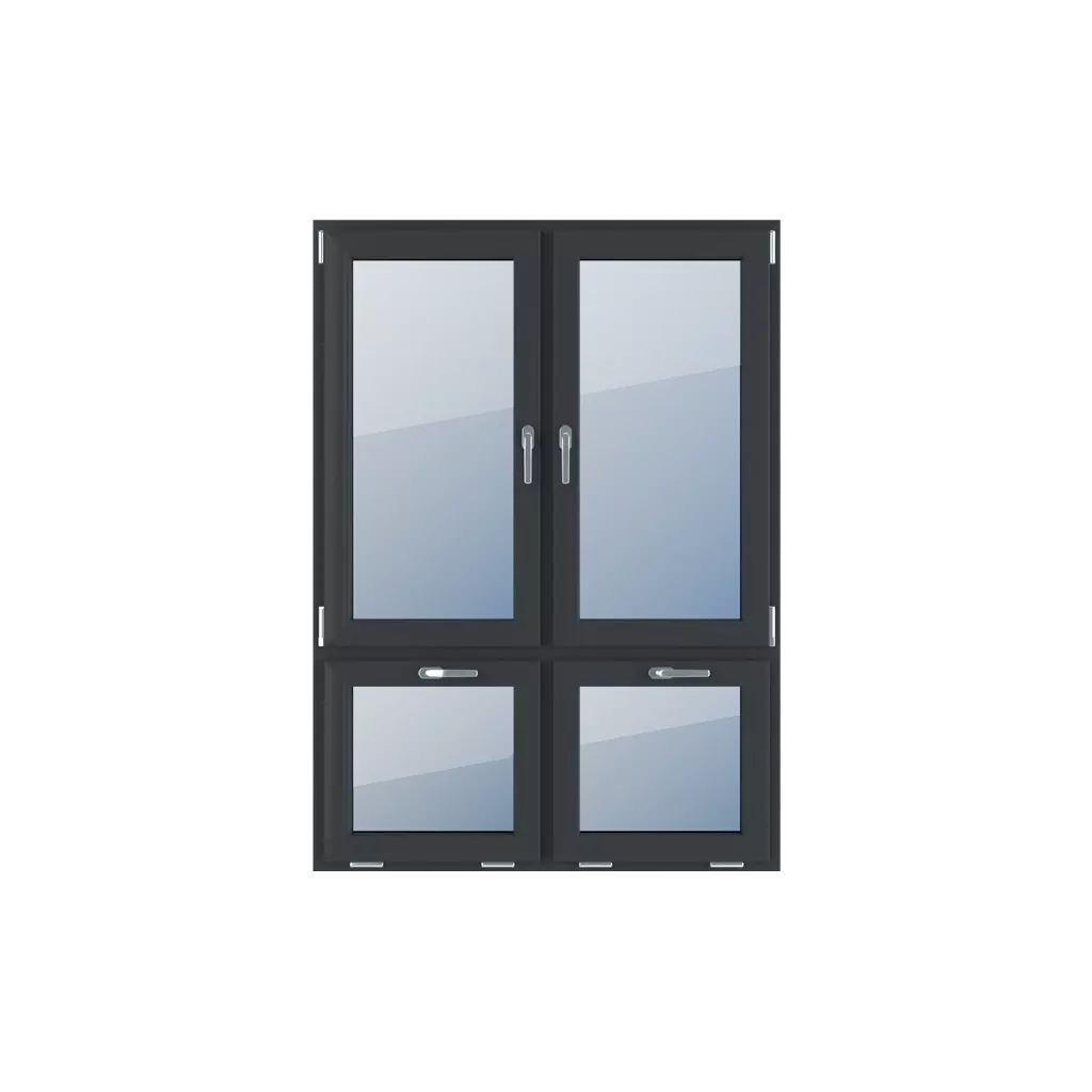 Vertical asymmetric division 70-30 windows types-of-windows four-leaf   