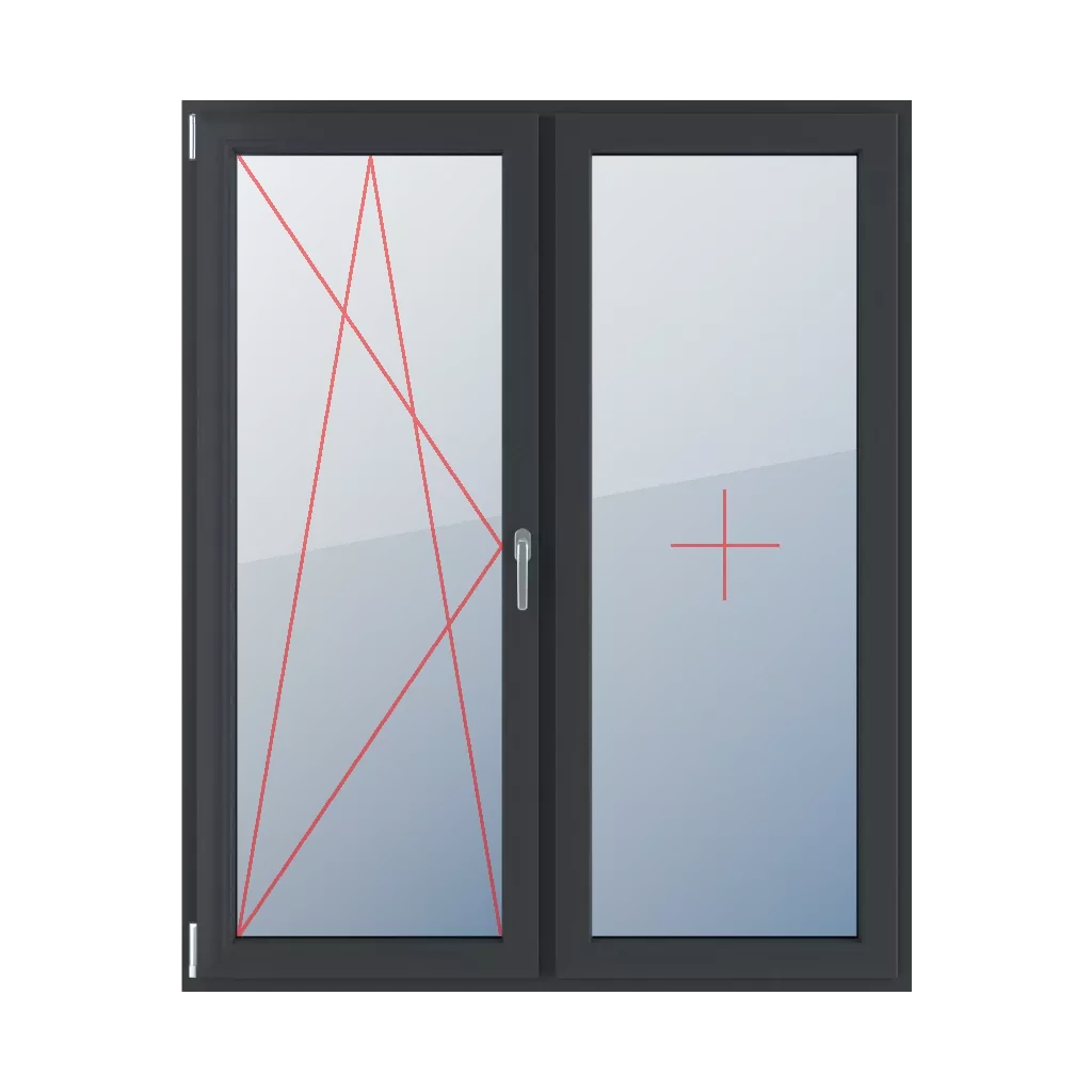 Tilt and turn left, fixed glazing in the wing windows types-of-windows balcony double-leaf tilt-and-turn-left-fixed-glazing-in-the-wing 