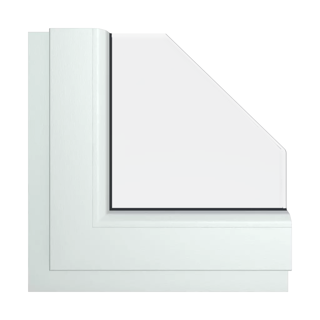 Light gray windows window-color veka-colors light-gray interior