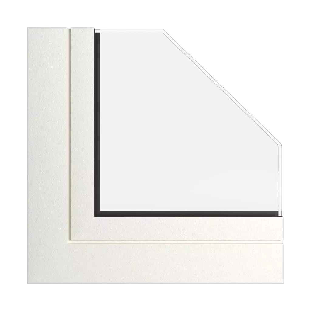 White Beskid 1 windows window-profiles aliplast