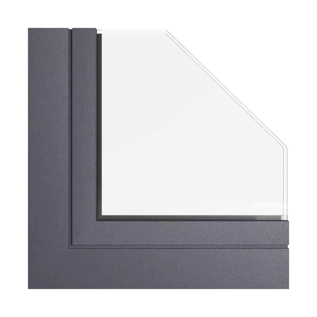 Graphite Gray windows window-profiles aliplast