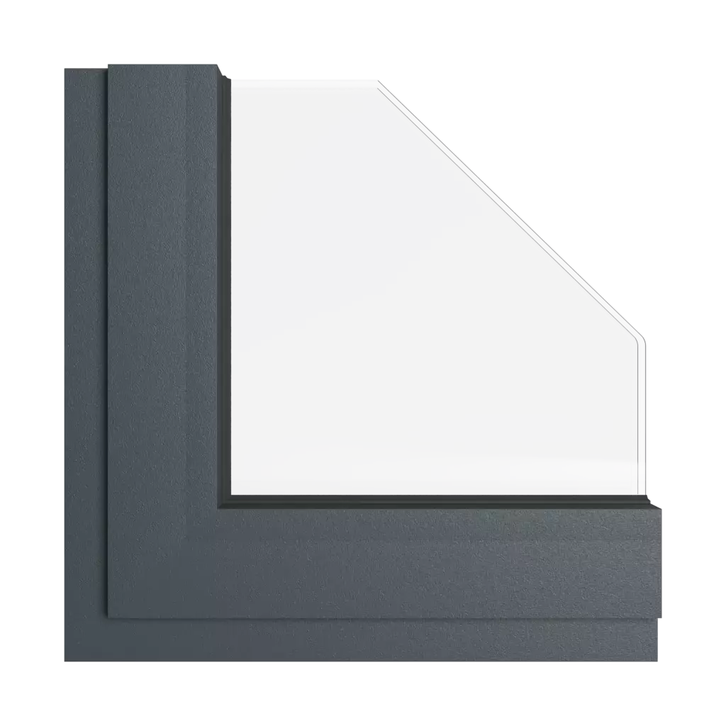 Gray anthracite windows window-color aliplast-colors gray-anthracite interior